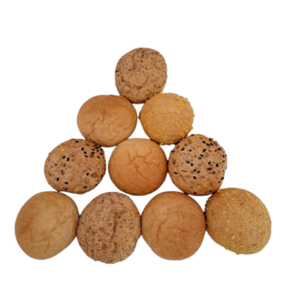 Voorgebakken mini broodjes 10 stuks