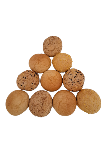 Voorgebakken mini broodjes 10 stuks